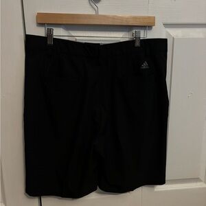 Black Adidas golf shorts, size 34